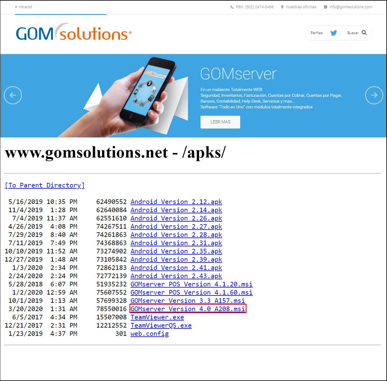 Instalacion Windows GOM Solutions
