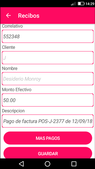 App-Recibos-Ventana-Cliente-Datos-Lleno