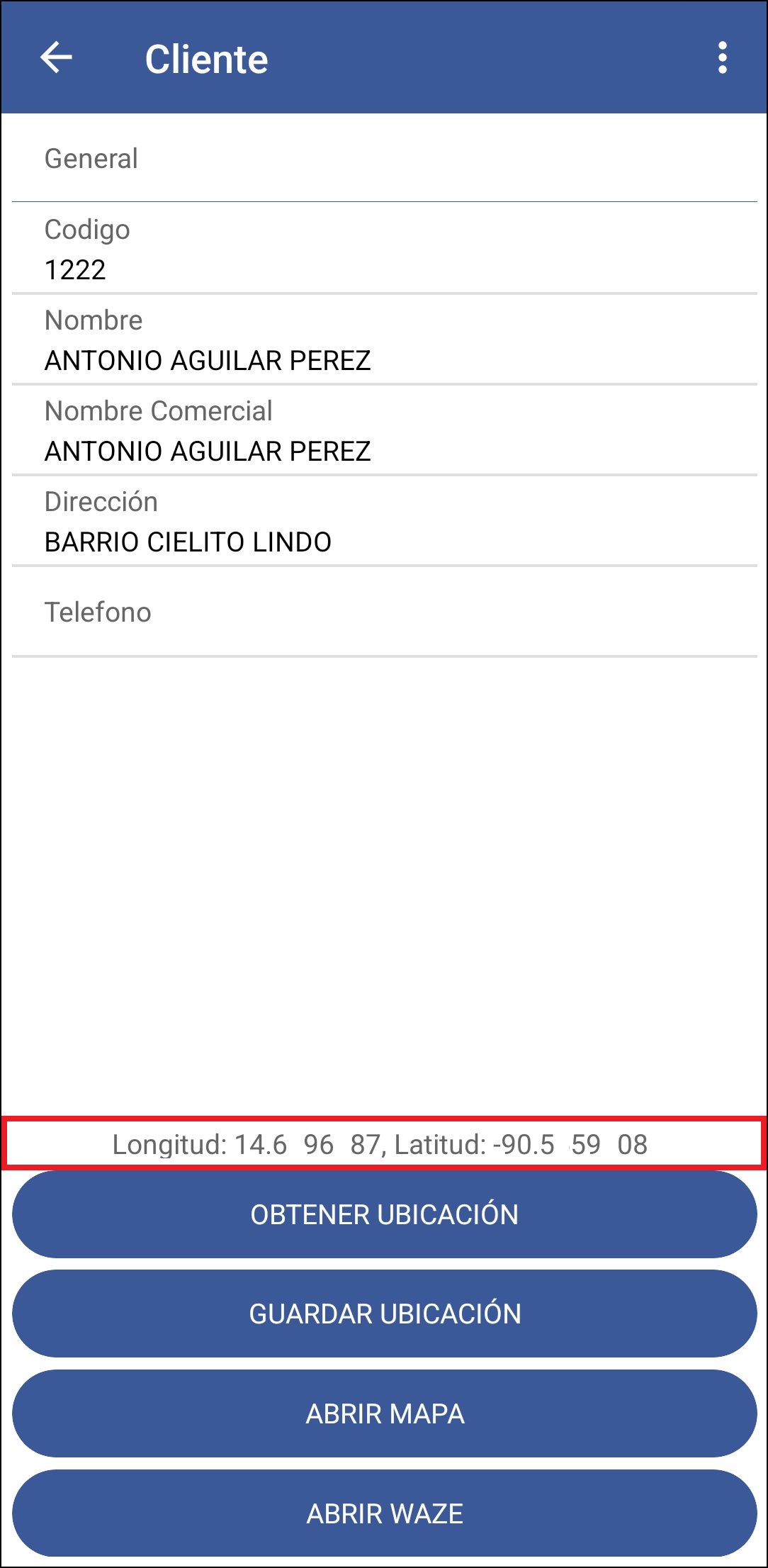 GOMserver App Clientes Ventana Info Ubicacion 4