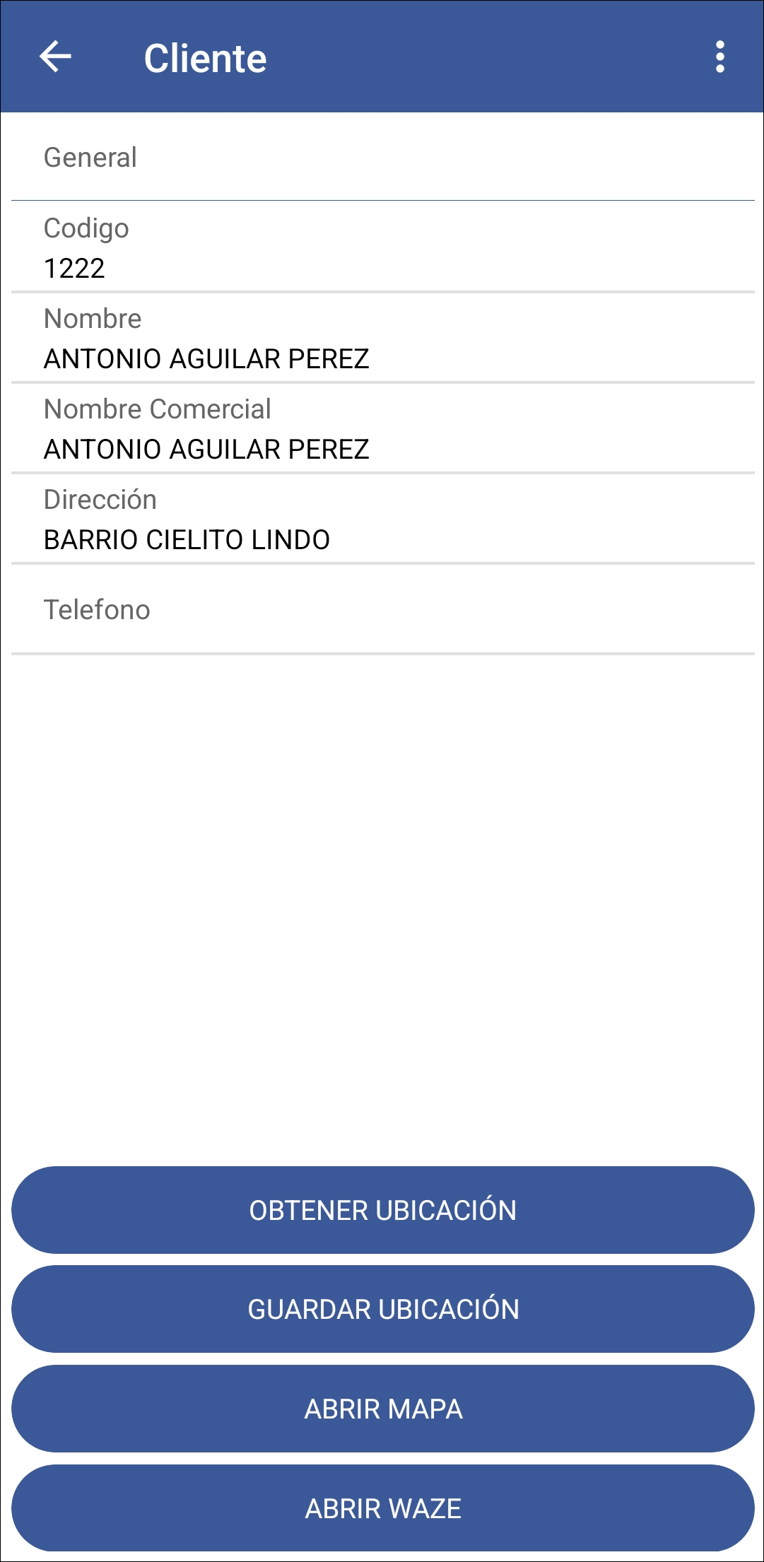 GOMserver App Clientes Ventana Info