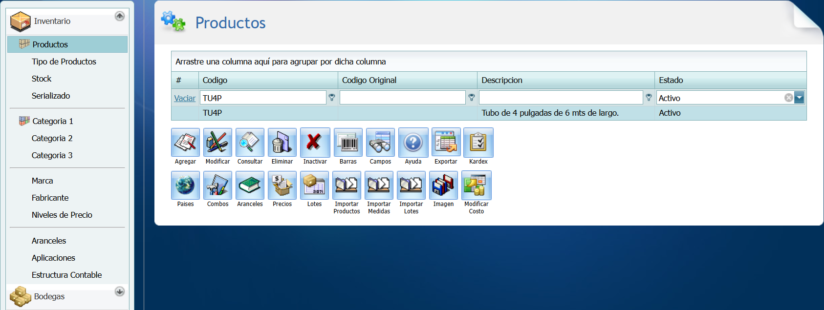 Productos Medida