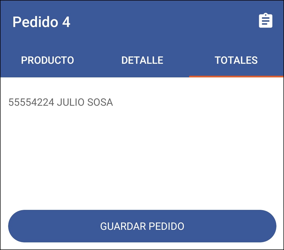 GOMserver App Inicio Offline Totales