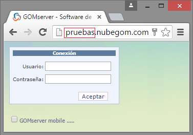 GOMserver POS Pruebas